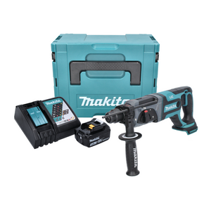Makita DHR 241 RF1J Akku Bohrhammer 18 V 1,9 J SDS plus + 1x Akku 3,0 Ah + Ladegerät + Makpac
