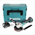 Makita DGA 504 M1J cordless angle grinder 18V 125mm brushless + 1x battery 4,0Ah + Makpac - without charger