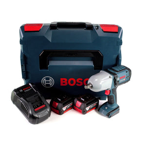 Bosch GDS 18V-LI HT Akku Drehschlagschrauber 18V 650 Nm ( 06019B130A ) mit 2x 5,0 Ah Akku und Lader in L-Boxx