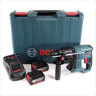 Bosch GBH 18V-20 Professional Akku Bohrhammer mit SDS-plus + 2 x 4 Ah Akku + Ladegerät in Transportbox - Toolbrothers