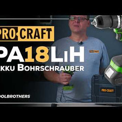 Collection image for: PROCRAFT PA18LiH-1B-C Akku bore-skruemaskine