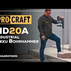 Collection image for: PROCRAFT Industrial HD20A 20 V akku boremaskine